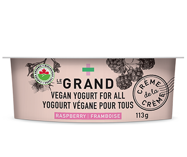 LeGrand Vegan Yogurt - Raspberry (113g) - Lifestyle Markets