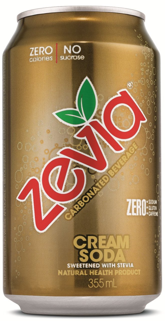 Zevia Cream Soda (355ml) - Lifestyle Markets